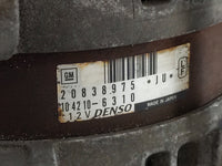 2013 Chevrolet Traverse Alternator Replacement Generator Charging Assembly Engine OEM P/N:104210-6310 20838975 Fits OEM Used