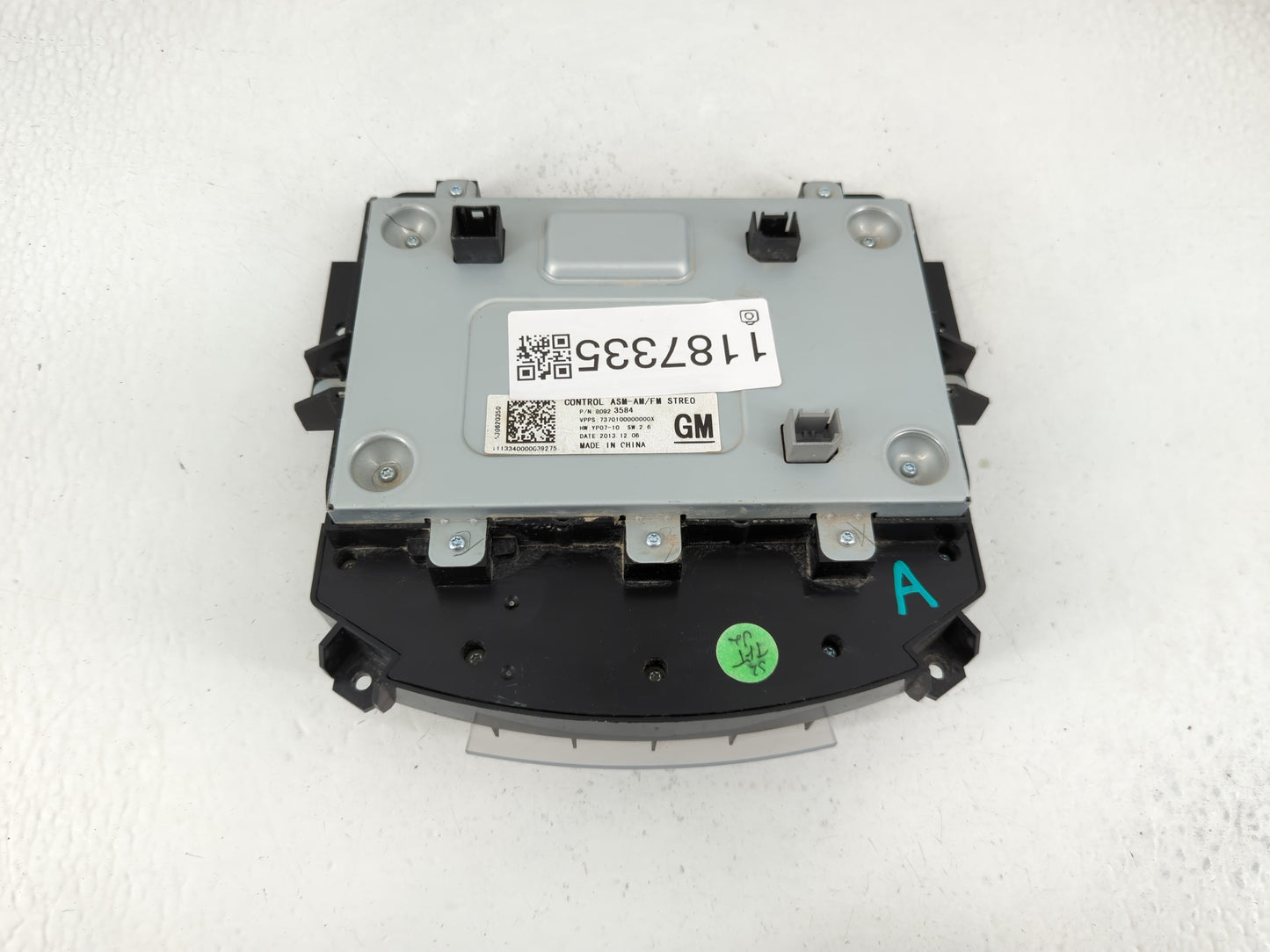 2013 Chevrolet Traverse Climate Control Module Temperature AC/Heater Replacement P/N:23120465 Fits OEM Used Auto Parts - Oem