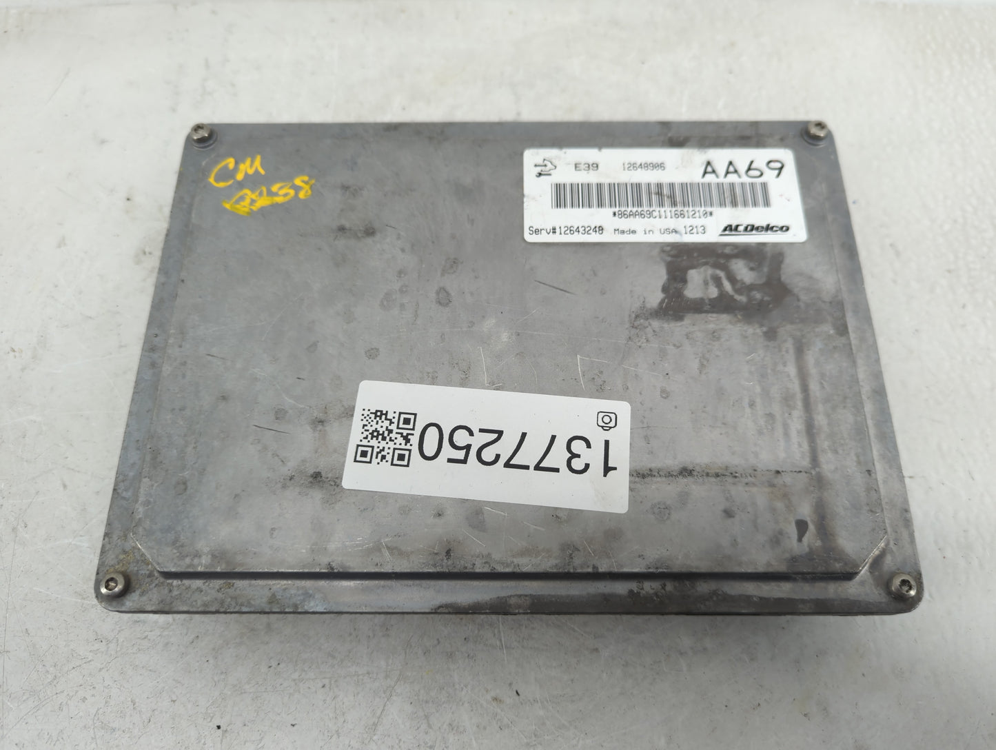 2013-2016 Chevrolet Traverse PCM Engine Control Computer ECU ECM PCU OEM P/N:12648906 Fits Fits 2013 2014 2015 2016 OEM Used
