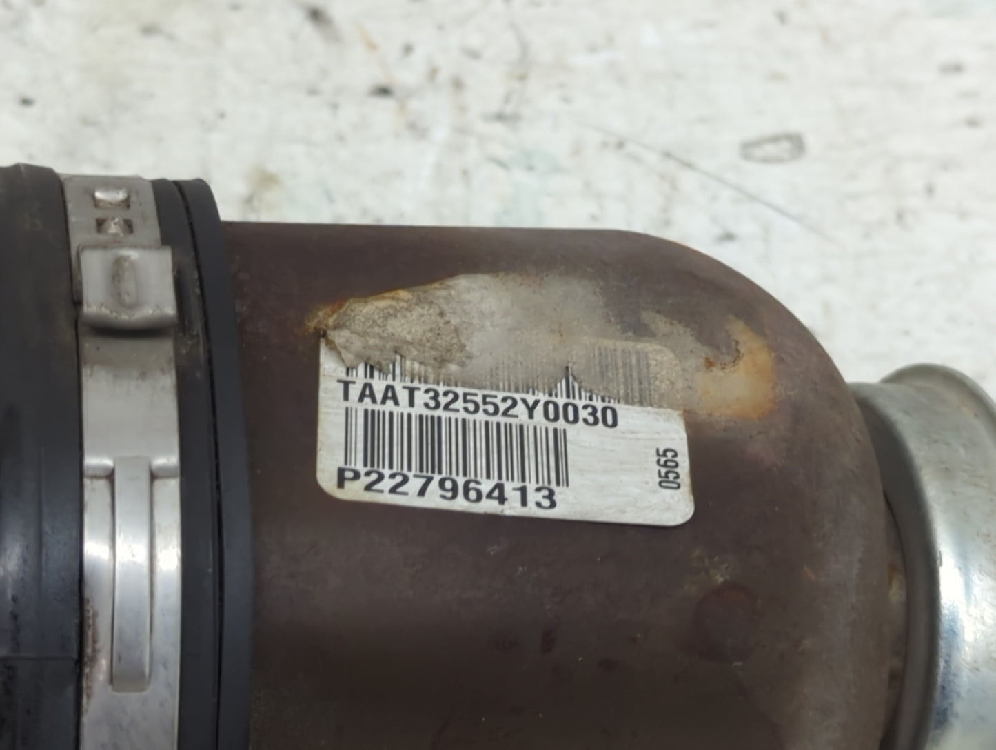 2017-2017 Chevrolet Traverse Axle Shaft Front Driver Cv C/v - Oemusedautoparts1.com