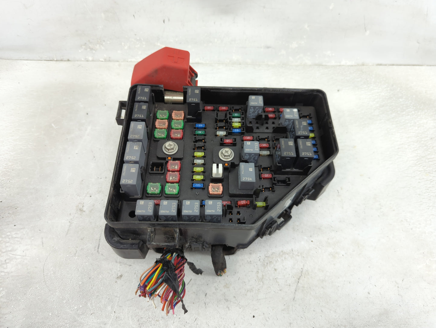 2013-2014 Chevrolet Traverse Fusebox Fuse Box Panel Relay Module P/N:7140-1941-30 22933346 Fits Fits 2013 2014 OEM Used Auto