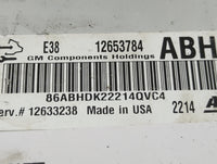 2013 Chevrolet Traverse PCM Engine Control Computer ECU ECM PCU OEM P/N:12653784 12633238 Fits OEM Used Auto Parts - Oemused