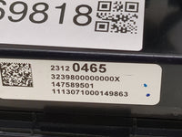 2013-2017 Chevrolet Traverse Climate Control Module Temperature AC/Heater Replacement P/N:23120465 3239800000000X Fits OEM U