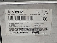 2013-2014 Chevrolet Traverse Radio AM FM Cd Player Receiver Replacement P/N:22989265 28379838, L2C0050TR Fits Fits 2013 2014