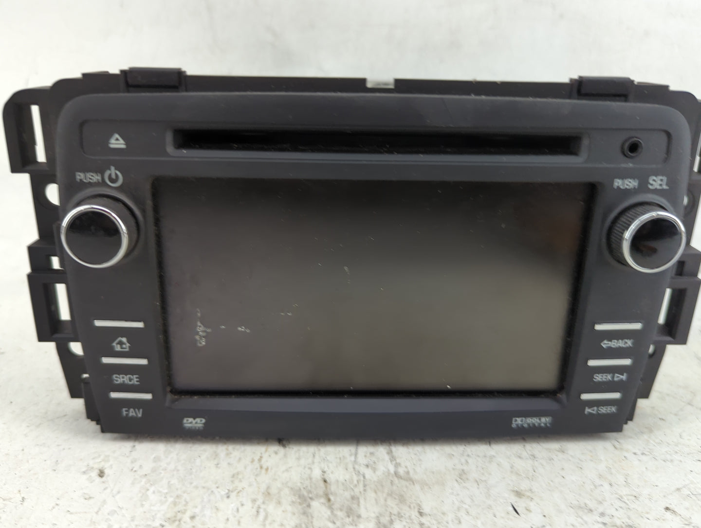 2013-2014 Chevrolet Traverse Radio AM FM Cd Player Receiver Replacement Fits Fits 2013 2014 OEM Used Auto Parts - Oemusedaut