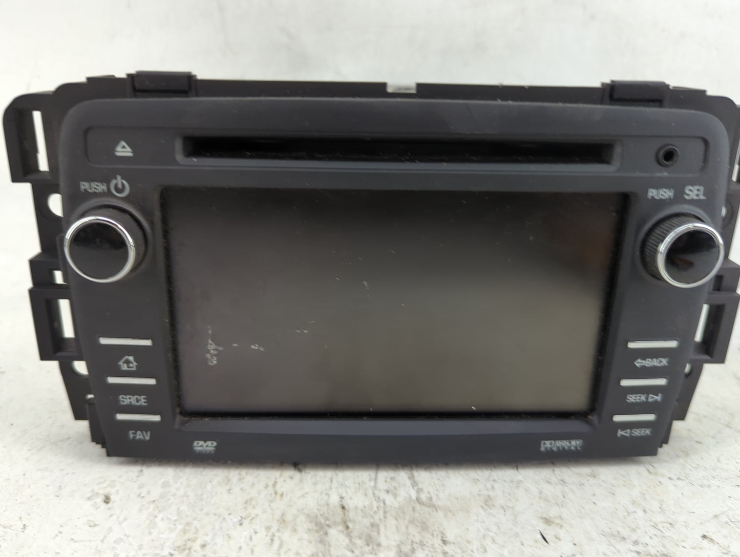 2013-2014 Chevrolet Traverse Radio AM FM Cd Player Receiver Replacement Fits Fits 2013 2014 OEM Used Auto Parts - Oemusedaut