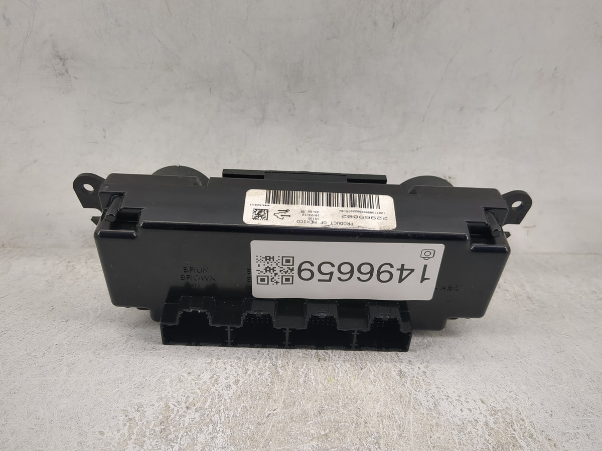 2013-2017 Chevrolet Traverse Climate Control Module Temperature AC/Heater Replacement P/N:22969802 Fits OEM Used Auto Parts 