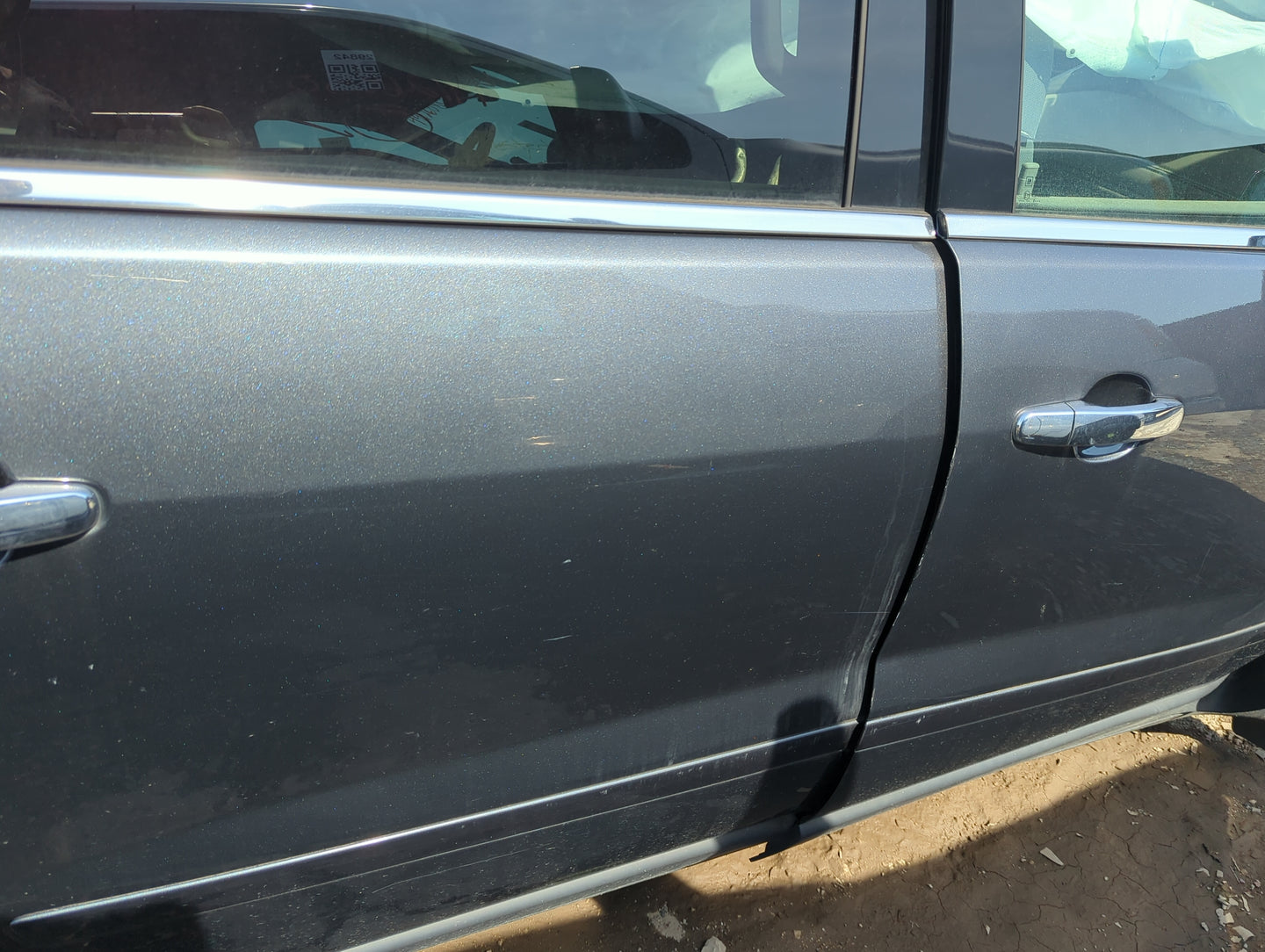 2013 Chevrolet Traverse Passenger Rear Door Oem - Oemusedautoparts1.com