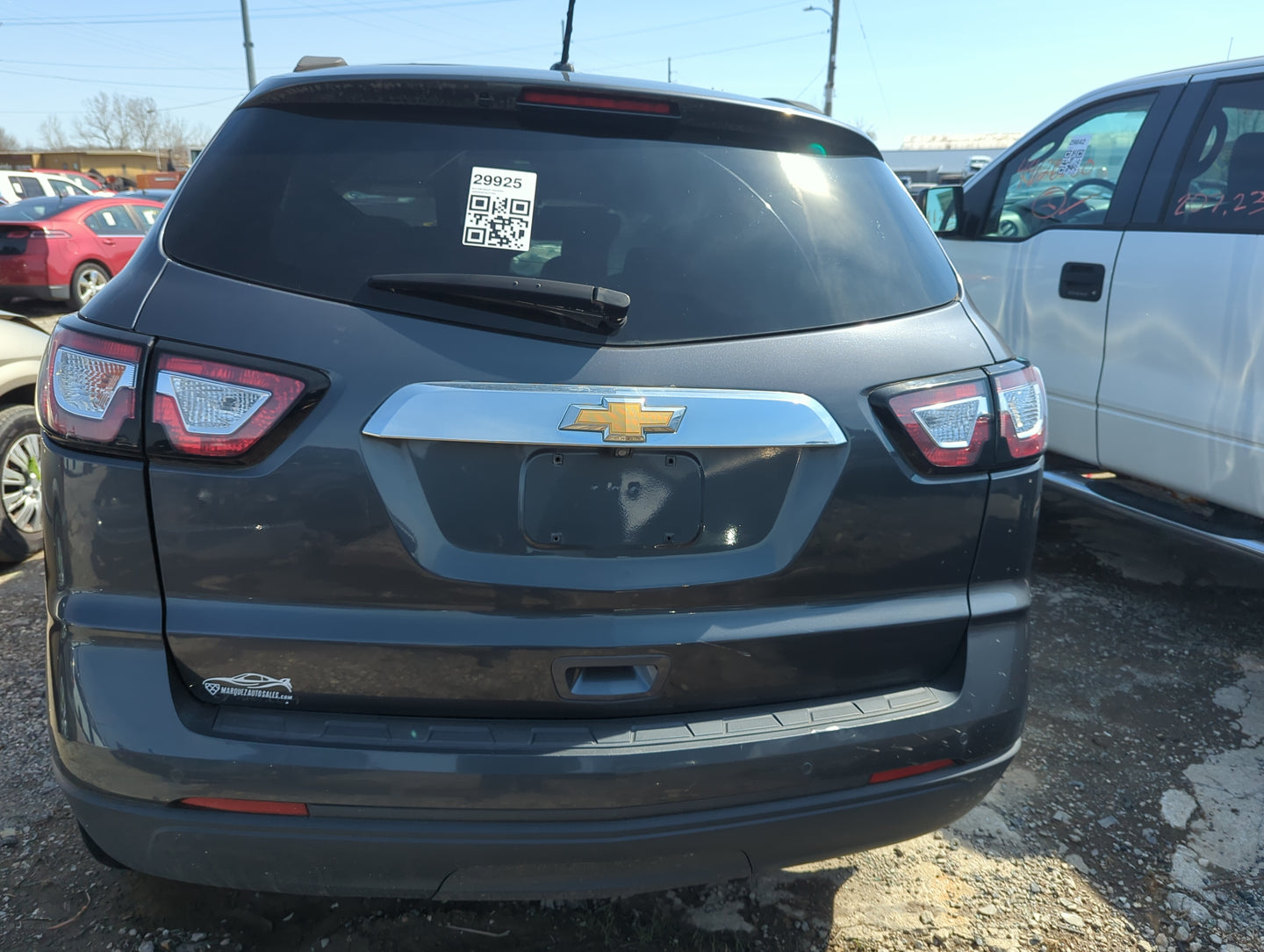 2013-2017 Chevrolet Traverse Trunk/decklid/hatch/tailgate Oem 5012963 - Oemusedautoparts1.com