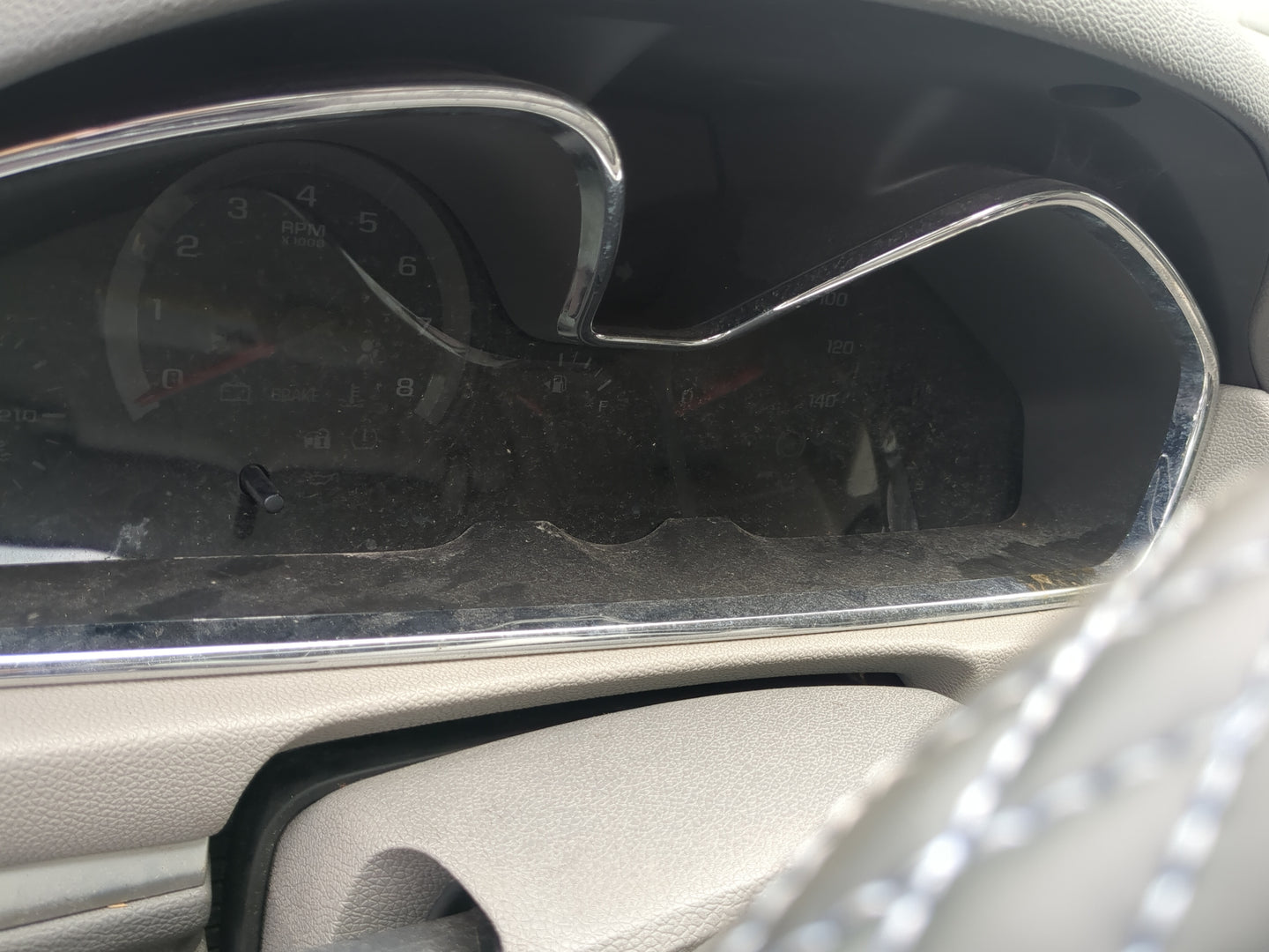 2013 Chevrolet Traverse Instrument Cluster Speedometer Gauges Miles:160K Fits OEM Used Auto Parts - Oemusedautoparts1.com