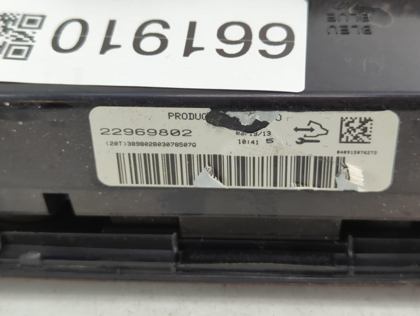 2013-2017 Chevrolet Traverse Climate Control Module Temperature AC/Heater Replacement P/N:22969802 Fits OEM Used Auto Parts 
