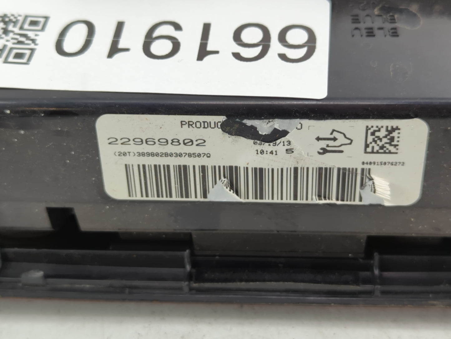 2013-2017 Chevrolet Traverse Climate Control Module Temperature AC/Heater Replacement P/N:22969802 Fits OEM Used Auto Parts 