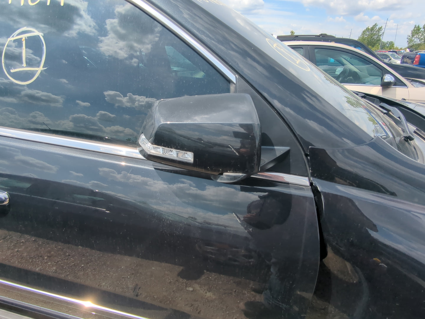 2013-2017 Chevrolet Traverse Passenger Side View Mirror - Right Door Mirror OEM Used - Oemusedautoparts1.com