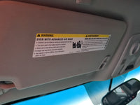 2013 Chevrolet Traverse Sun Visor Shade Replacement Driver Left Mirror Fits OEM Used Auto Parts - Oemusedautoparts1.com