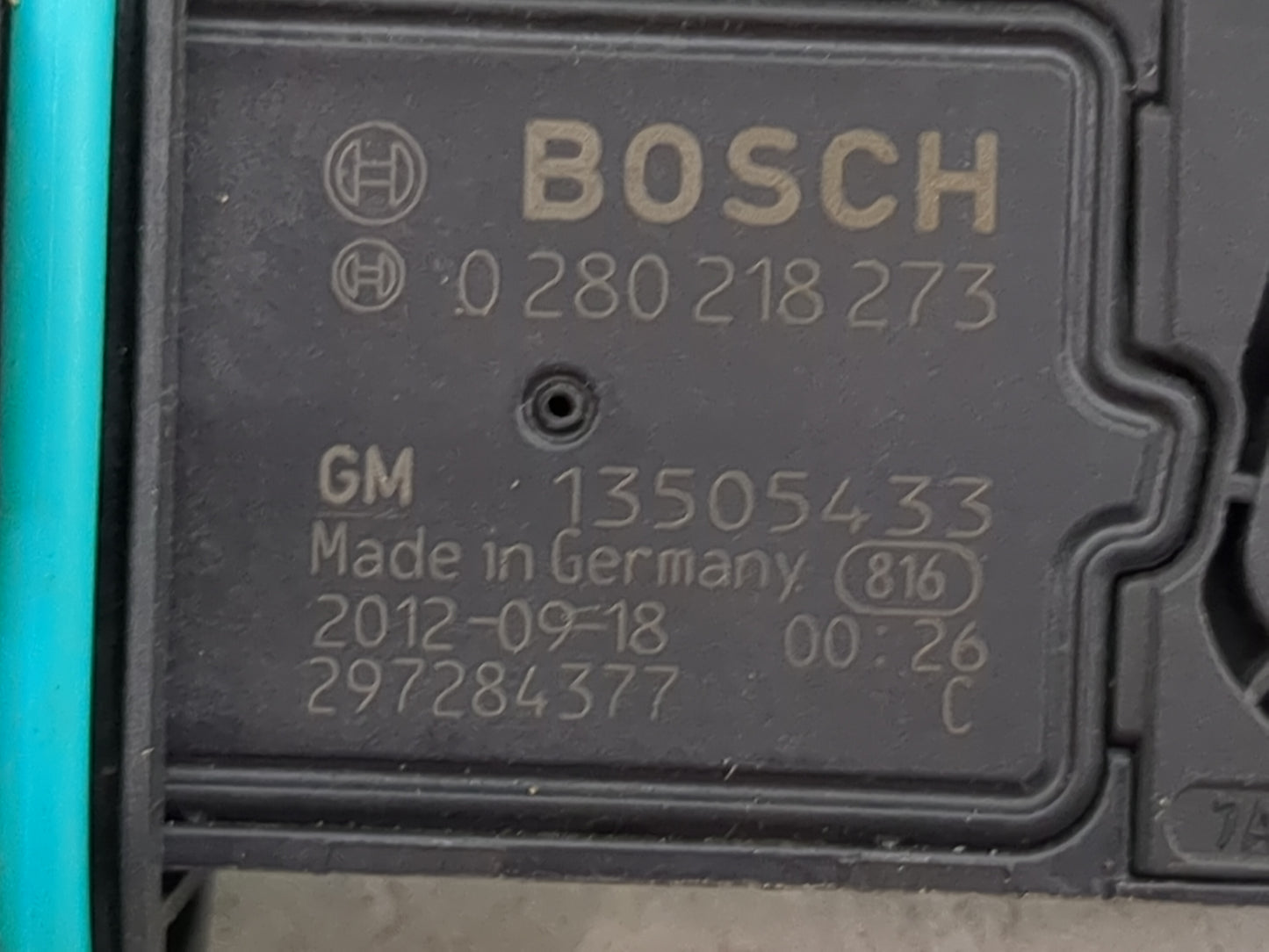 2013-2021 Chevrolet Trax Mass Air Flow Meter Maf 1486640 - Oemusedautoparts1.com