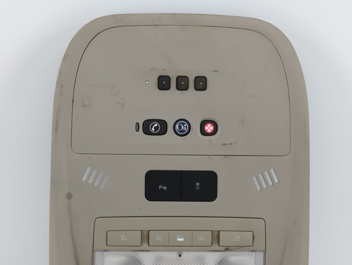 2012-2015 Chevrolet Volt Overhead Console W/rear Climate Control - Oemusedautoparts1.com