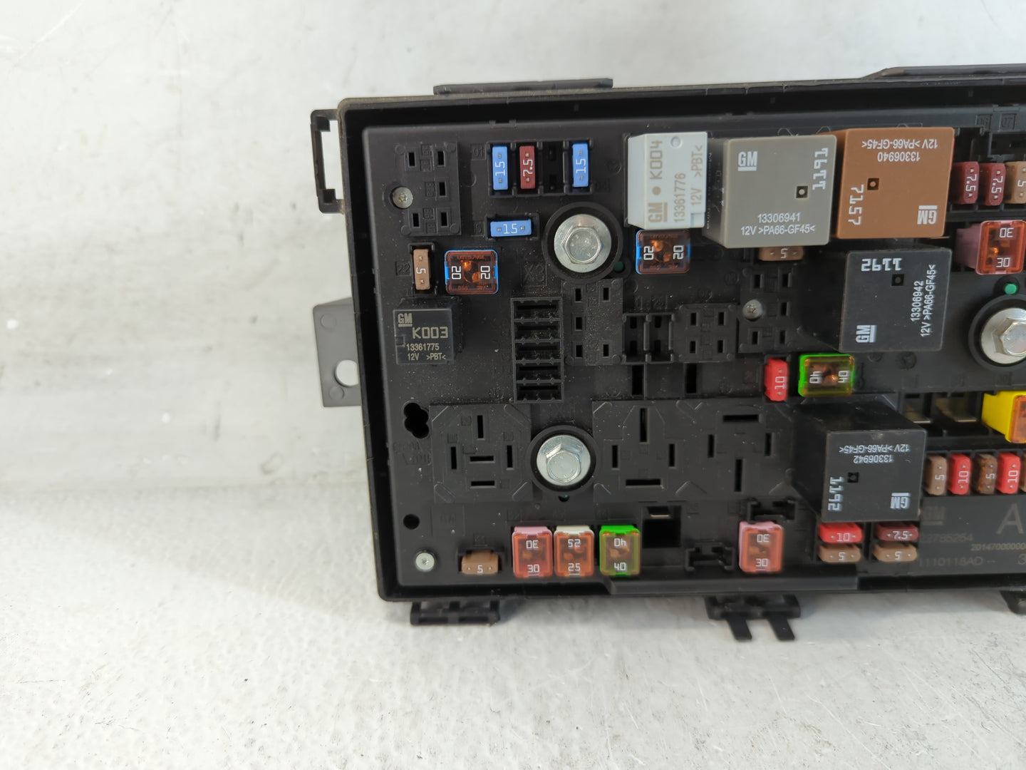 2013-2015 Chevrolet Volt Fusebox Fuse Box Panel Relay Module Fits Fits 2013 2014 2015 OEM Used Auto Parts - Oemusedautoparts