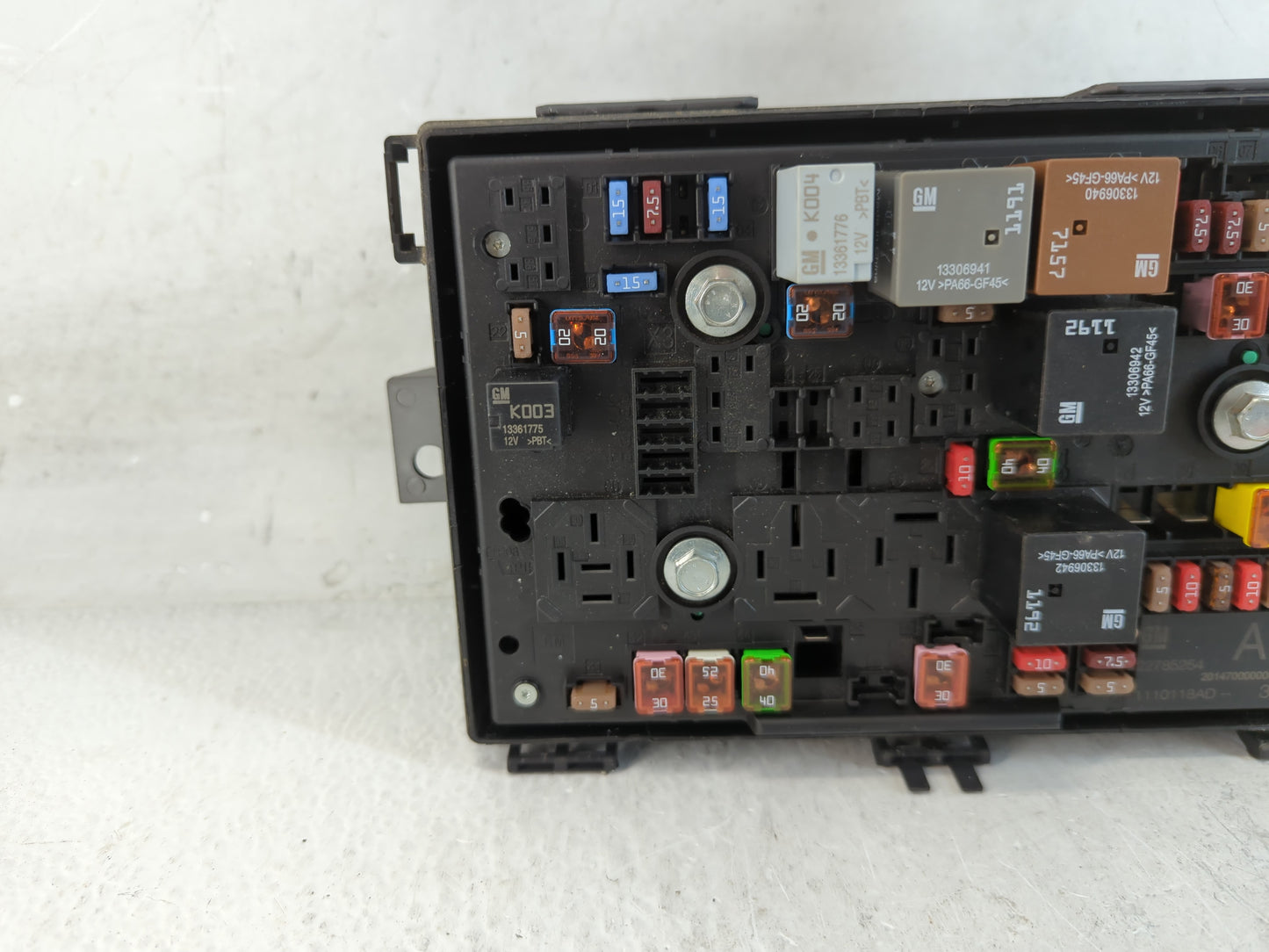 2013-2015 Chevrolet Volt Fusebox Fuse Box Panel Relay Module Fits Fits 2013 2014 2015 OEM Used Auto Parts - Oemusedautoparts