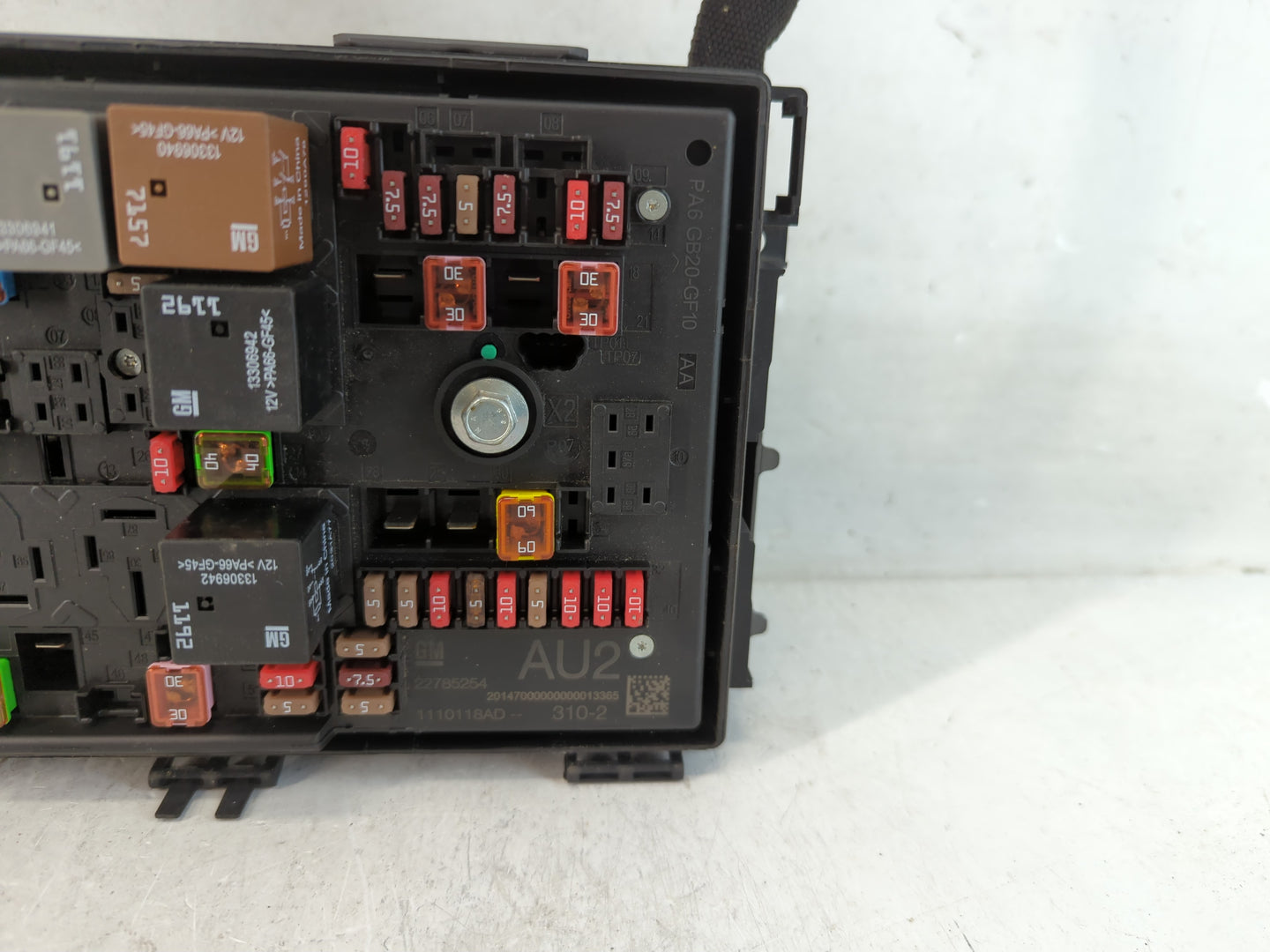 2013-2015 Chevrolet Volt Fusebox Fuse Box Panel Relay Module Fits Fits 2013 2014 2015 OEM Used Auto Parts - Oemusedautoparts
