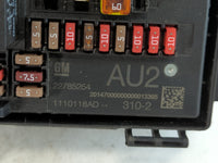 2013-2015 Chevrolet Volt Fusebox Fuse Box Panel Relay Module Fits Fits 2013 2014 2015 OEM Used Auto Parts - Oemusedautoparts