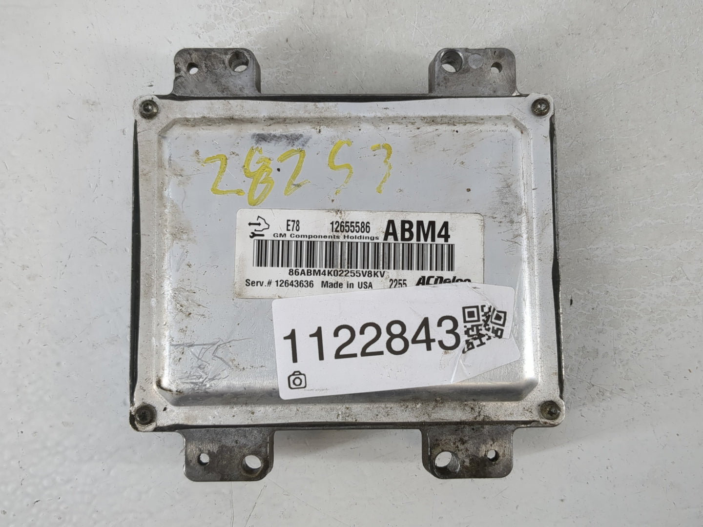 2013 Chevrolet Cruze Cruze PCM Engine Control Computer ECU ECM PCU OEM P/N:12655586 Fits Fits 2011 2012 2014 2015 2016 OEM U