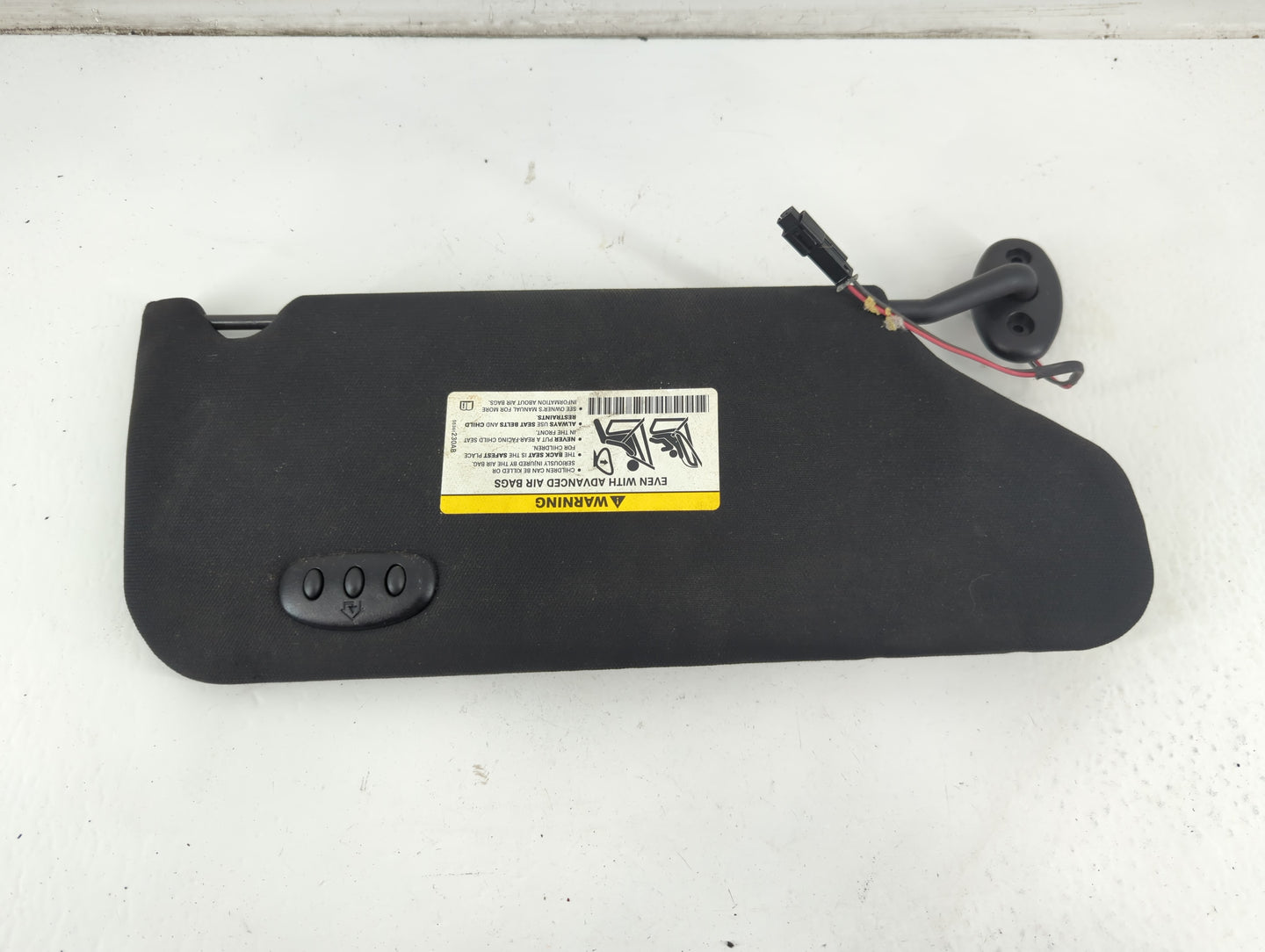 2011-2014 Chrysler 200 Sun Visor Shade Replacement Driver Left Mirror Fits Fits 2011 2012 2013 2014 OEM Used Auto Parts - Oe