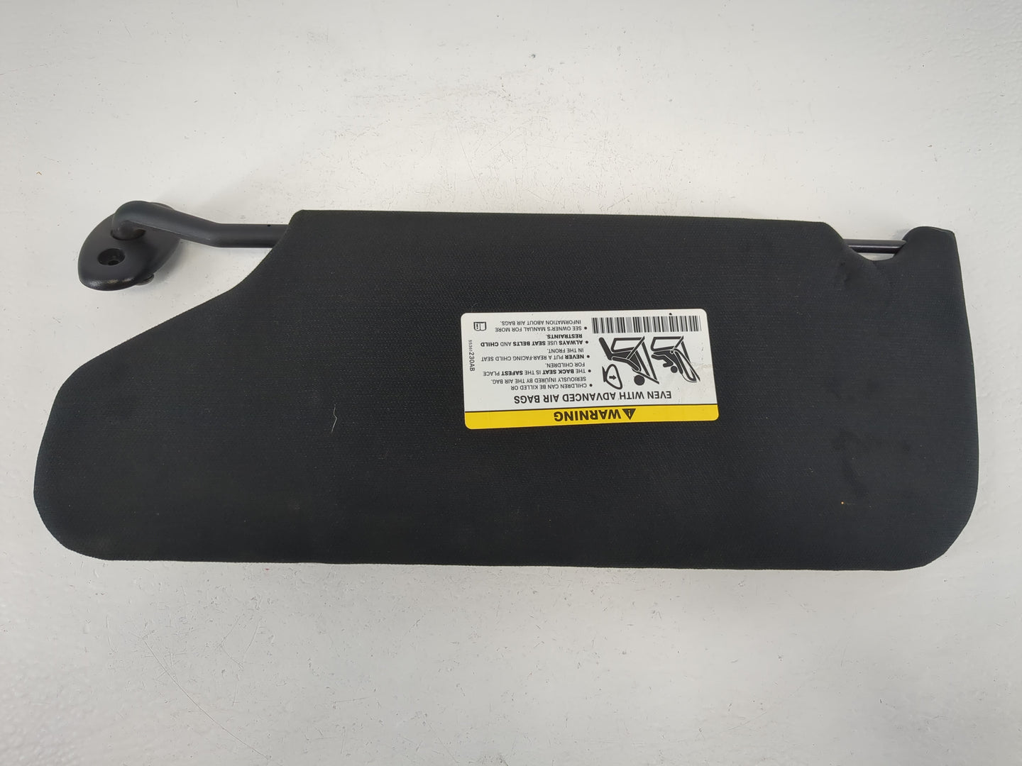 2011-2014 Chrysler 200 Sun Visor Shade Replacement Passenger Right Mirror Fits Fits 2011 2012 2013 2014 OEM Used Auto Parts 
