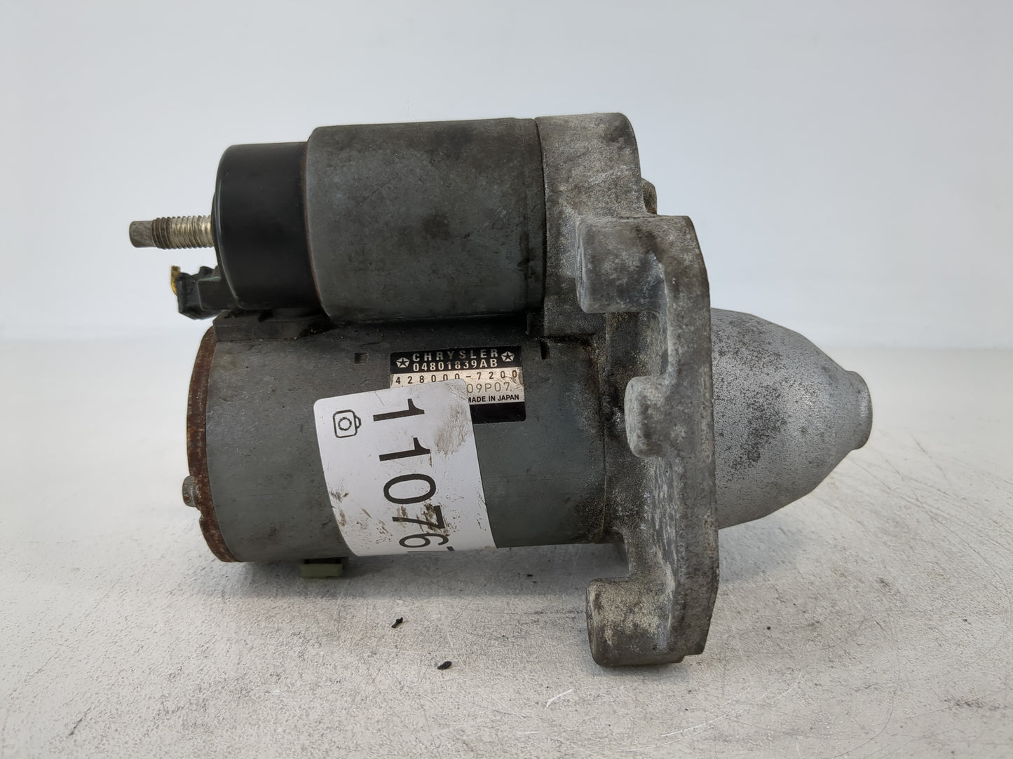 2011-2014 Chrysler 200 Car Starter Motor Solenoid OEM P/N:04801839AB Fits Fits 2011 2012 2013 2014 OEM Used Auto Parts - Oem