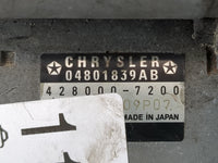 2011-2014 Chrysler 200 Car Starter Motor Solenoid OEM P/N:04801839AB Fits Fits 2011 2012 2013 2014 OEM Used Auto Parts - Oem