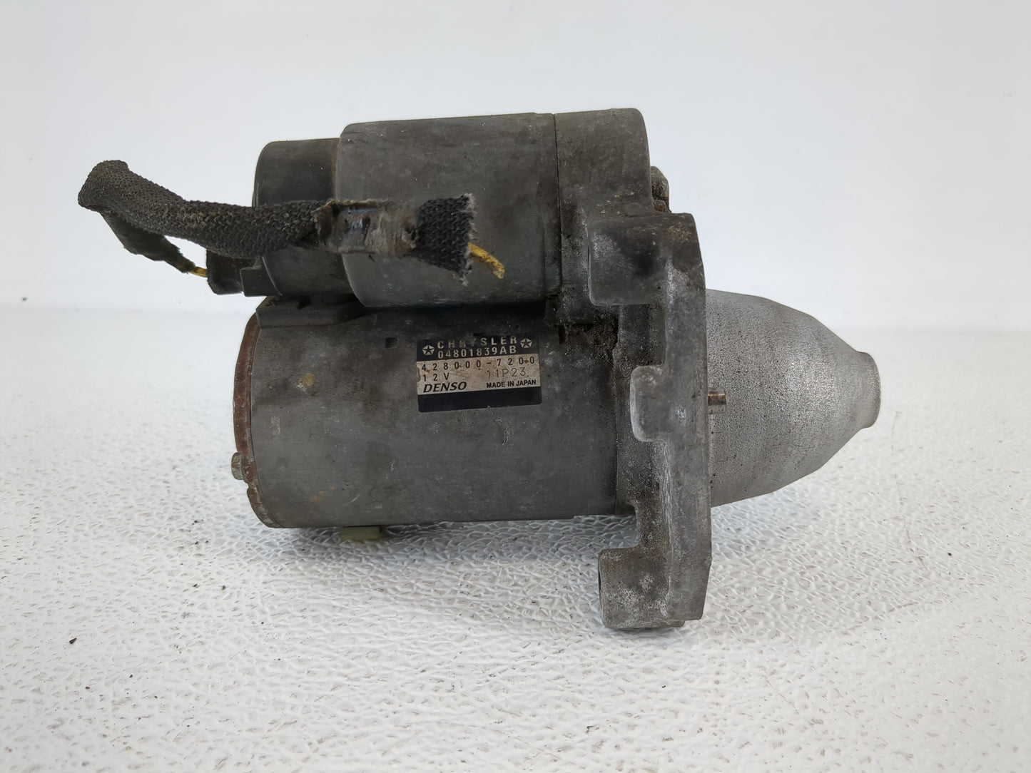 2011-2014 Chrysler 200 Car Starter Motor Solenoid OEM P/N:428000-7200 04801839AB Fits Fits 2011 2012 2013 2014 OEM Used Auto