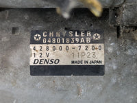 2011-2014 Chrysler 200 Car Starter Motor Solenoid OEM P/N:428000-7200 04801839AB Fits Fits 2011 2012 2013 2014 OEM Used Auto