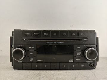 2013-2014 Chrysler 200 Radio AM FM Cd Player Receiver Replacement P/N:P05091163AC Fits Fits 2013 2014 OEM Used Auto Parts - 