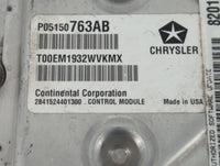 2013 Chrysler 200 PCM Engine Control Computer ECU ECM PCU OEM P/N:P05150763AB Fits OEM Used Auto Parts - Oemusedautoparts1.c