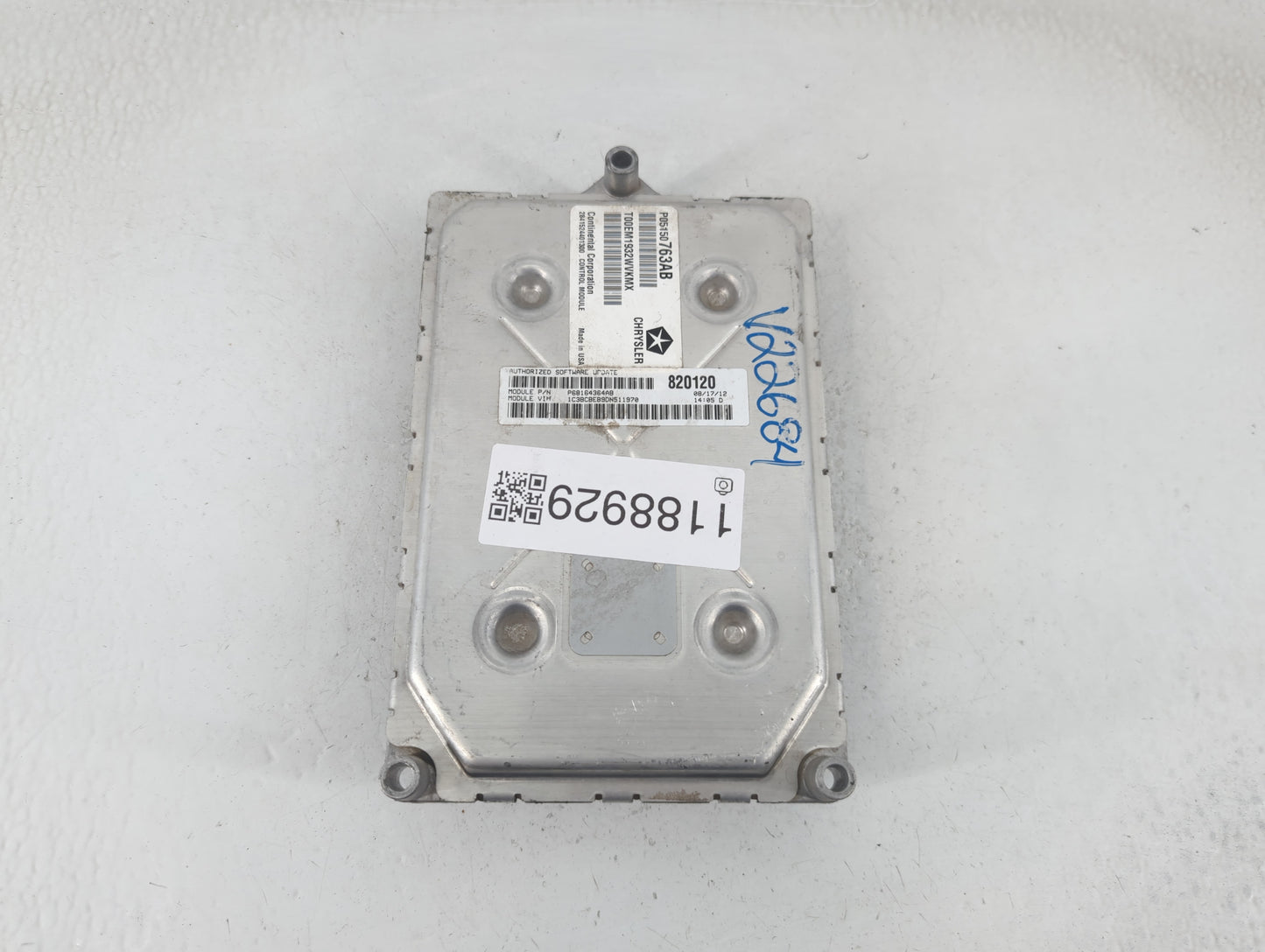 2013 Chrysler 200 PCM Engine Control Computer ECU ECM PCU OEM P/N:P05150763AB Fits OEM Used Auto Parts - Oemusedautoparts1.c