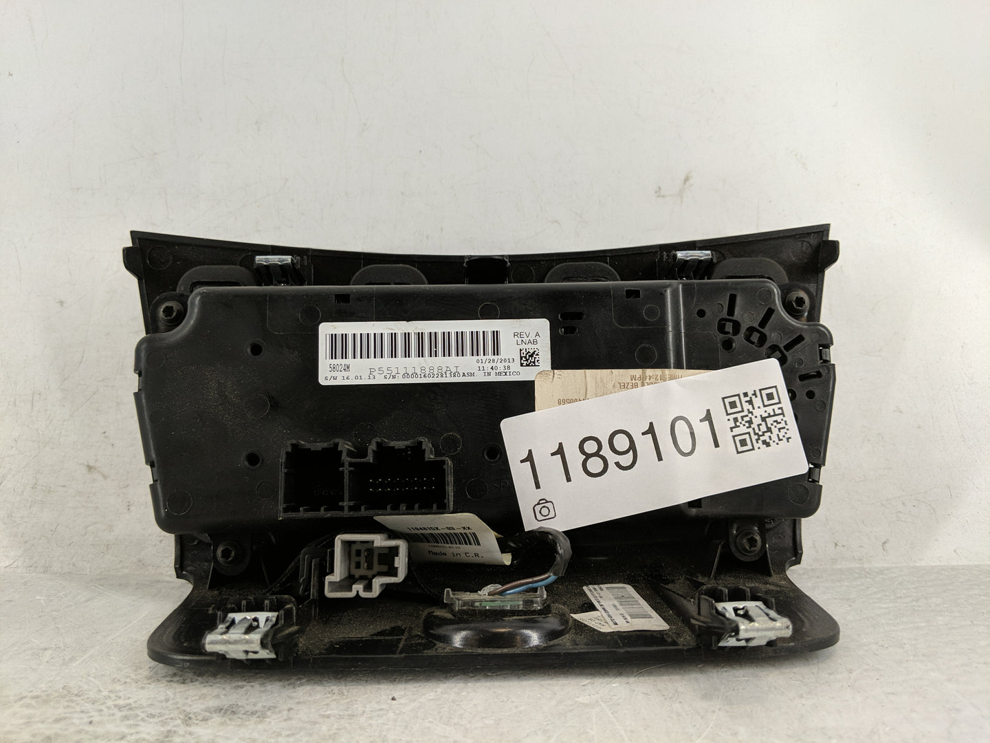 2011-2014 Chrysler 200 Climate Control Module Temperature AC/Heater Replacement P/N:P55111888AI Fits OEM Used Auto Parts - O