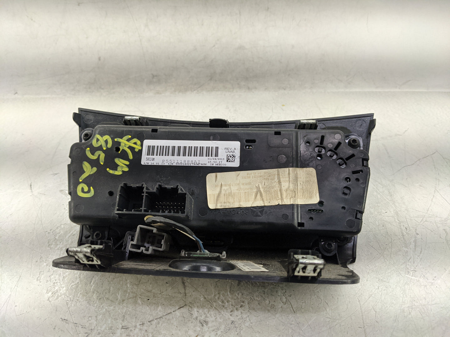 2011-2014 Chrysler 200 Climate Control Module Temperature AC/Heater Replacement P/N:55111888SI Fits Fits 2010 2011 2012 2013