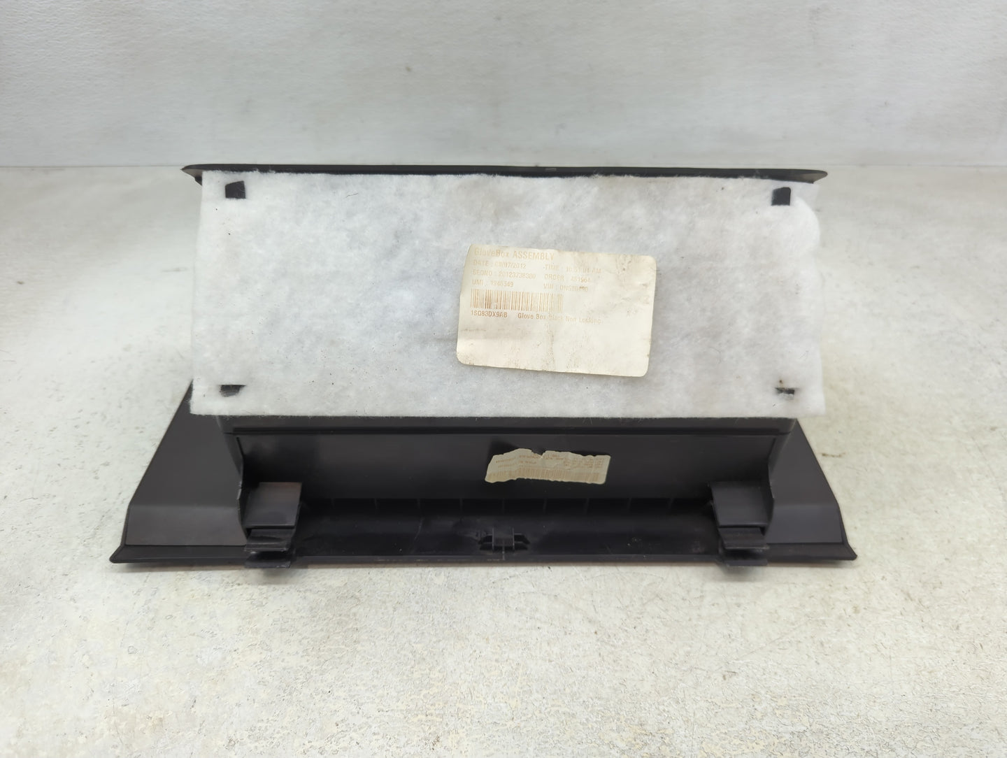 2013 Chrysler 200 Passenger Glove Box Door Storage Compartment Black - Oemusedautoparts1.com