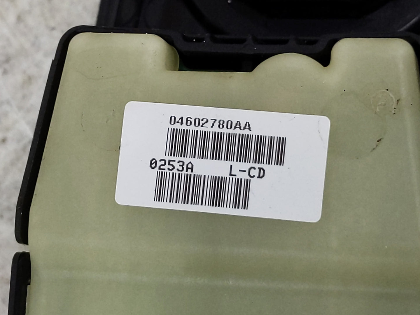 2011-2014 Chrysler 200 Master Power Window Switch Replacement Driver Side Left P/N:04602780AA Fits OEM Used Auto Parts - Oem