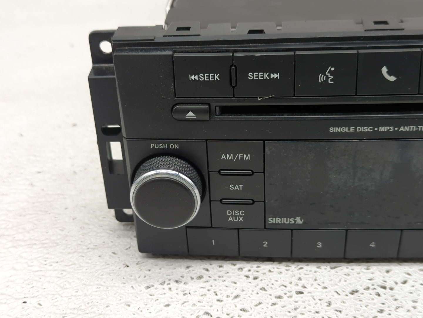 2013-2014 Chrysler 200 Radio AM FM Cd Player Receiver Replacement P/N:P05091197AB Fits Fits 2013 2014 2015 2016 2017 OEM Use