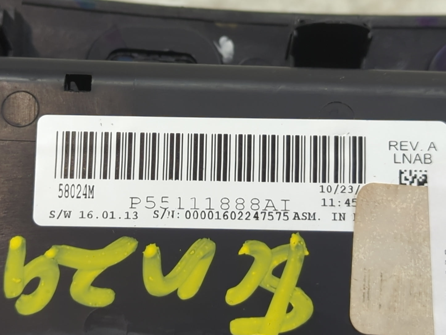 2011-2014 Chrysler 200 Climate Control Module Temperature AC/Heater Replacement P/N:P55111888AI Fits Fits 2010 2011 2012 201