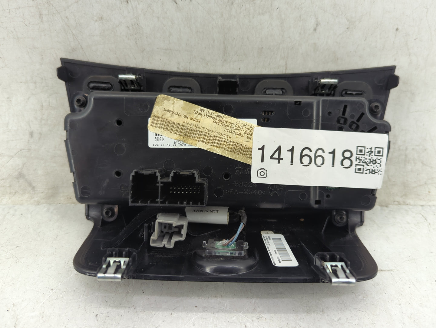 2011-2014 Chrysler 200 Climate Control Module Temperature AC/Heater Replacement Fits Fits 2008 2009 2010 2011 2012 2013 2014