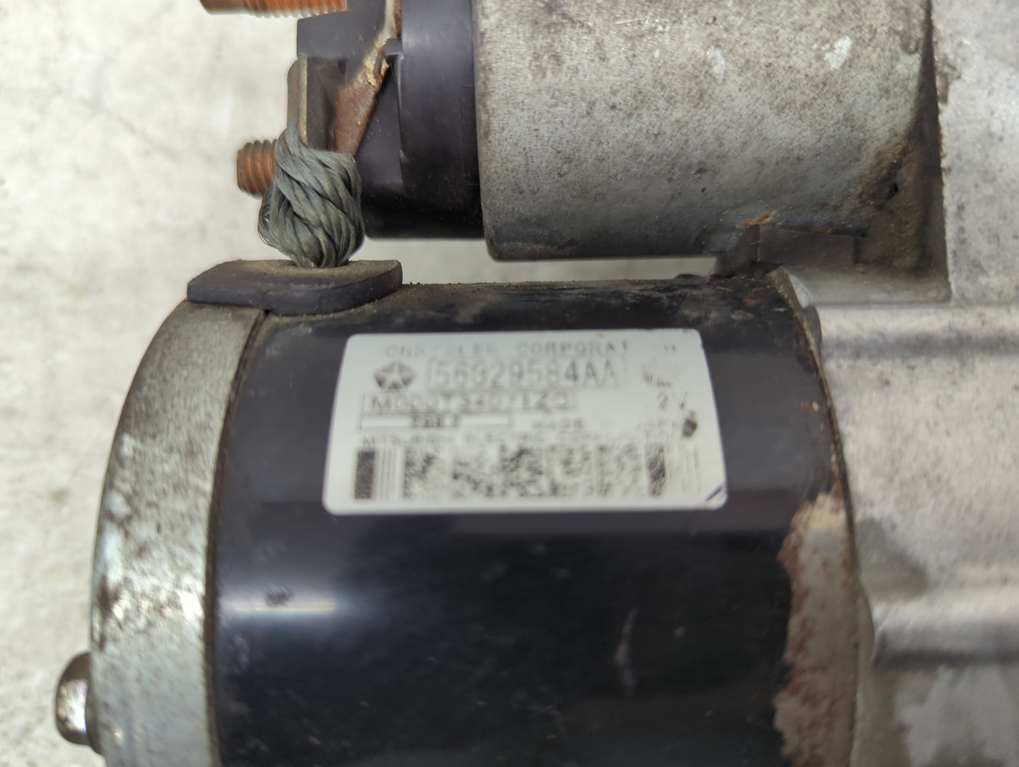 2011-2014 Chrysler 200 Car Starter Motor Solenoid OEM P/N:56029584AA Fits Fits 2011 2012 2013 2014 2015 2016 2017 OEM Used A
