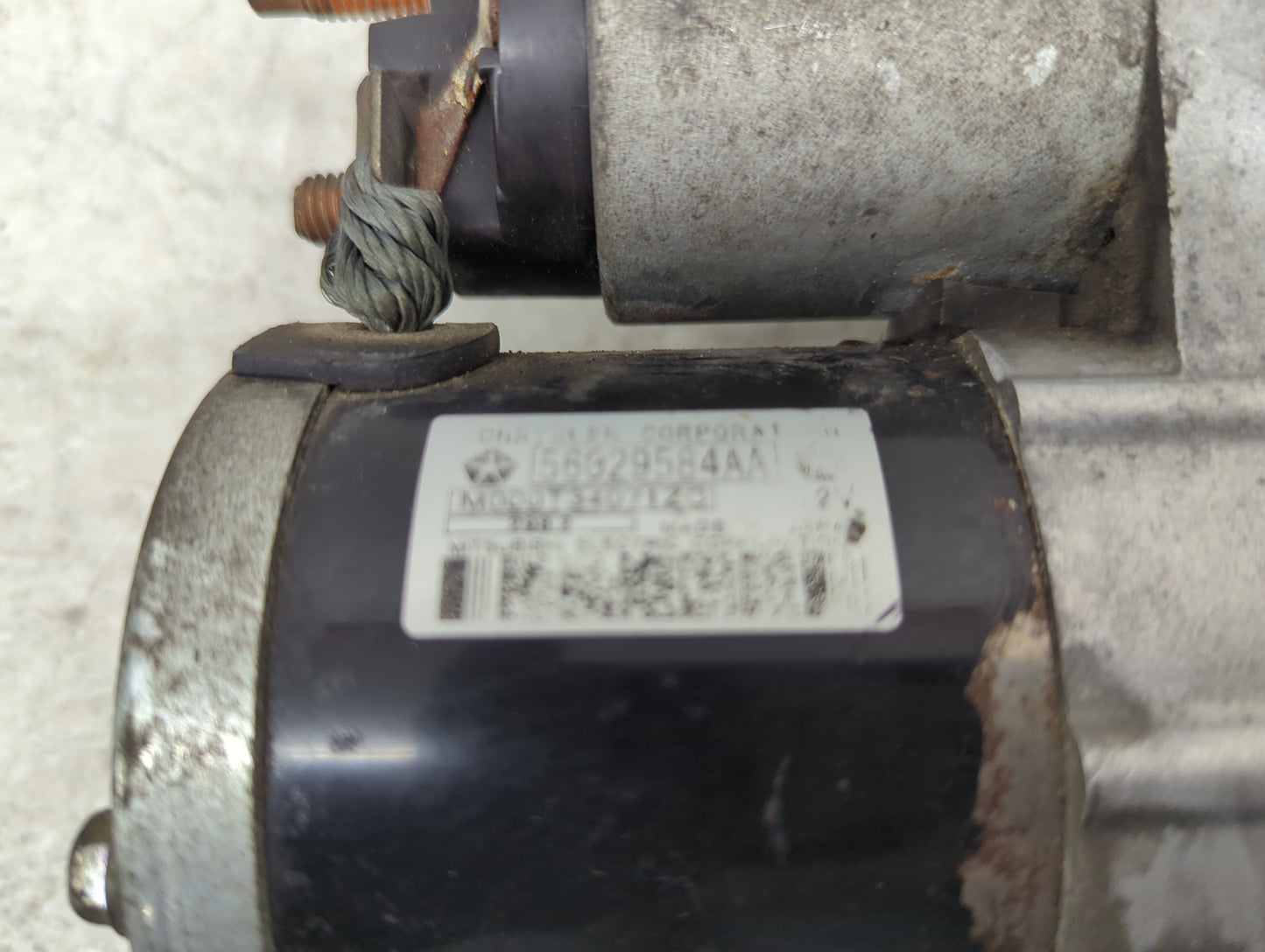 2011-2014 Chrysler 200 Car Starter Motor Solenoid OEM P/N:56029584AA Fits Fits 2011 2012 2013 2014 2015 2016 2017 OEM Used A