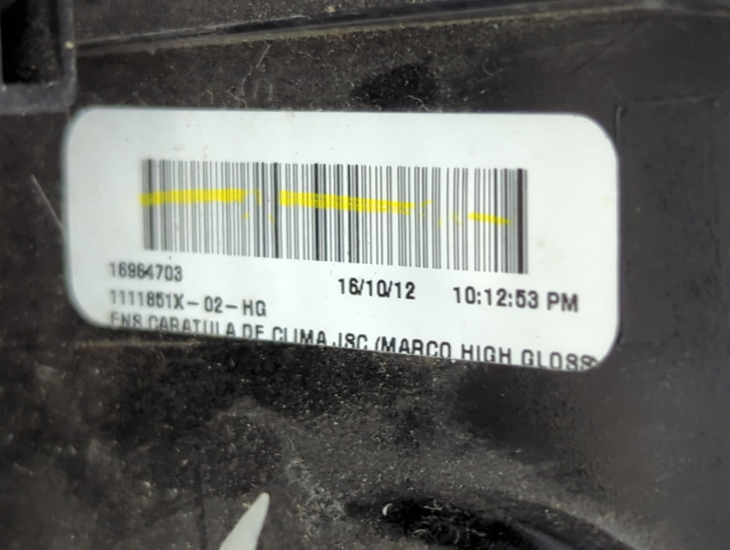 2011-2014 Chrysler 200 Climate Control Module Temperature AC/Heater Replacement P/N:1F330XBAD Fits OEM Used Auto Parts - Oem