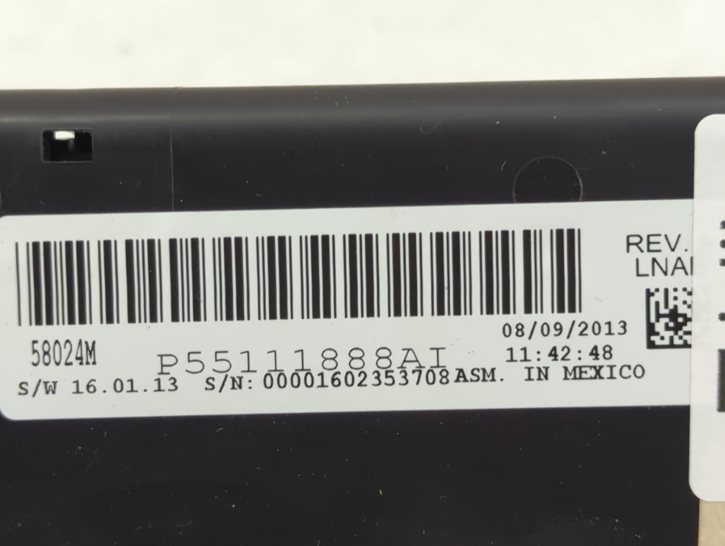 2011-2014 Chrysler 200 Climate Control Module Temperature AC/Heater Replacement P/N:P55111888AI 55111888AI Fits OEM Used Aut