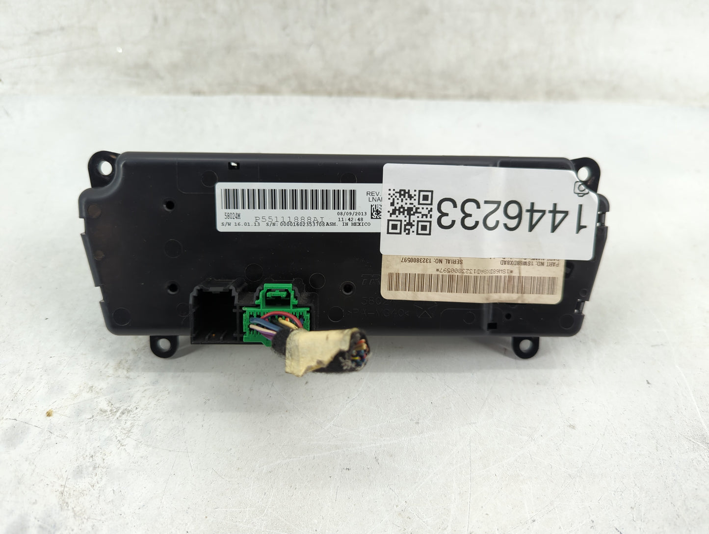 2011-2014 Chrysler 200 Climate Control Module Temperature AC/Heater Replacement P/N:P55111888AI 55111888AI Fits OEM Used Aut