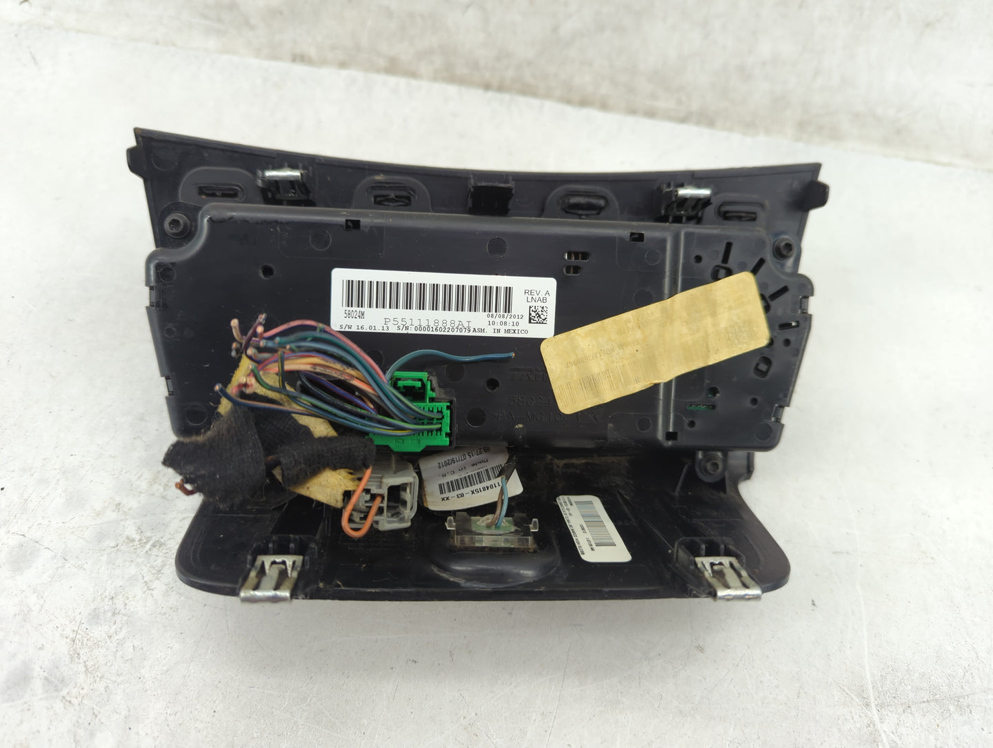 2011-2014 Chrysler 200 Climate Control Module Temperature AC/Heater Replacement P/N:P55111888AI Fits OEM Used Auto Parts - O
