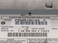 2011-2014 Chrysler 200 Radio AM FM Cd Player Receiver Replacement P/N:P05091307AE Fits Fits 2011 2012 2013 2014 OEM Used Aut