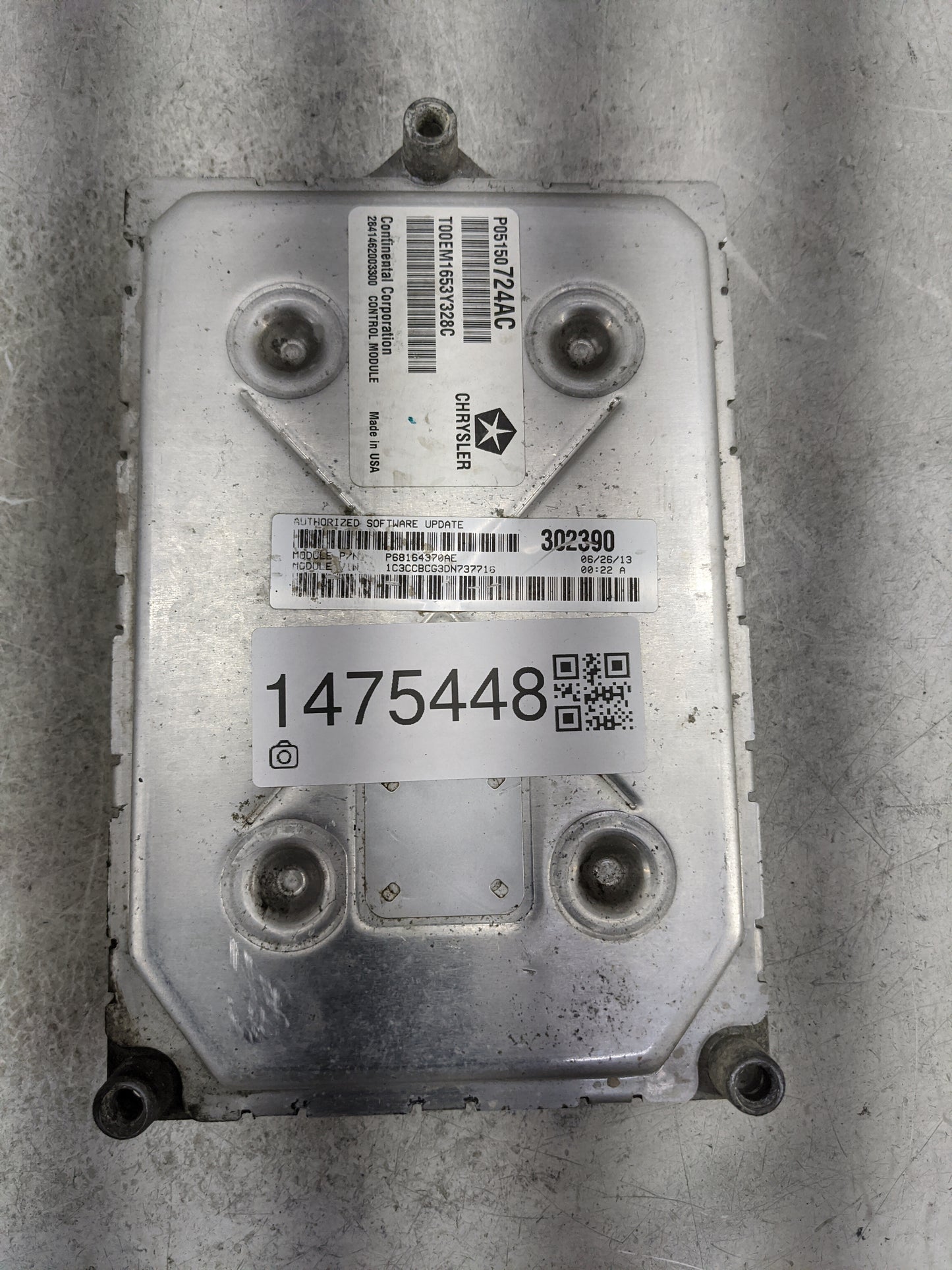 2013 Chrysler 200 PCM Engine Control Computer ECU ECM PCU OEM P/N:P05150724AC P68164370AE, T00EM1653Y328C, 2841462003300 Fit