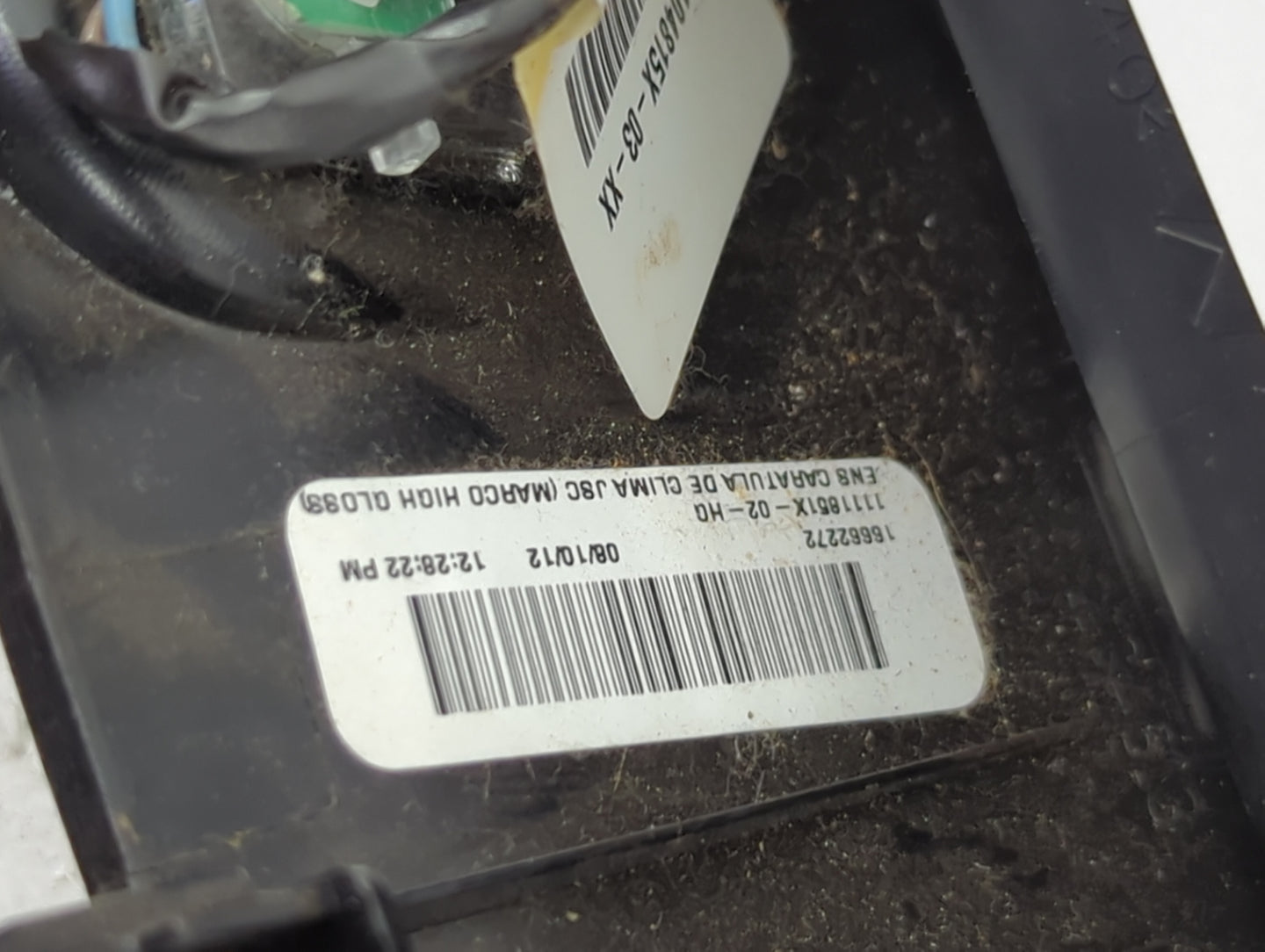 2011-2014 Chrysler 200 Climate Control Module Temperature AC/Heater Replacement P/N:1666272 1111851X-02-HQ Fits OEM Used Aut